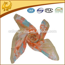 Factory In China Feeling Good China Wholesale Chiffon Printed Japanese Silk Pattern Scarf Japanese Silk Scarf